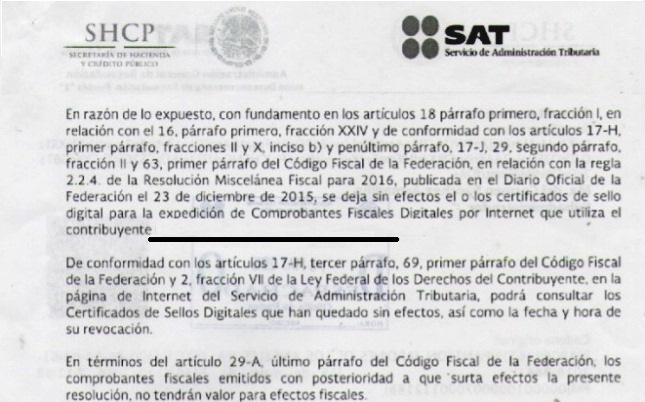 Cancelación Del Certificado De Sello Digital Csd Por Parte Del Sat 3047