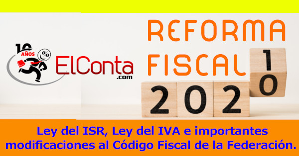 elconta reformas fiscales 2020 600