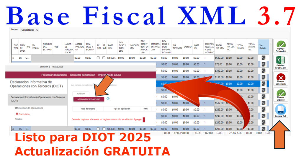 2025 02 27 BASE FISCAL XML lista diot