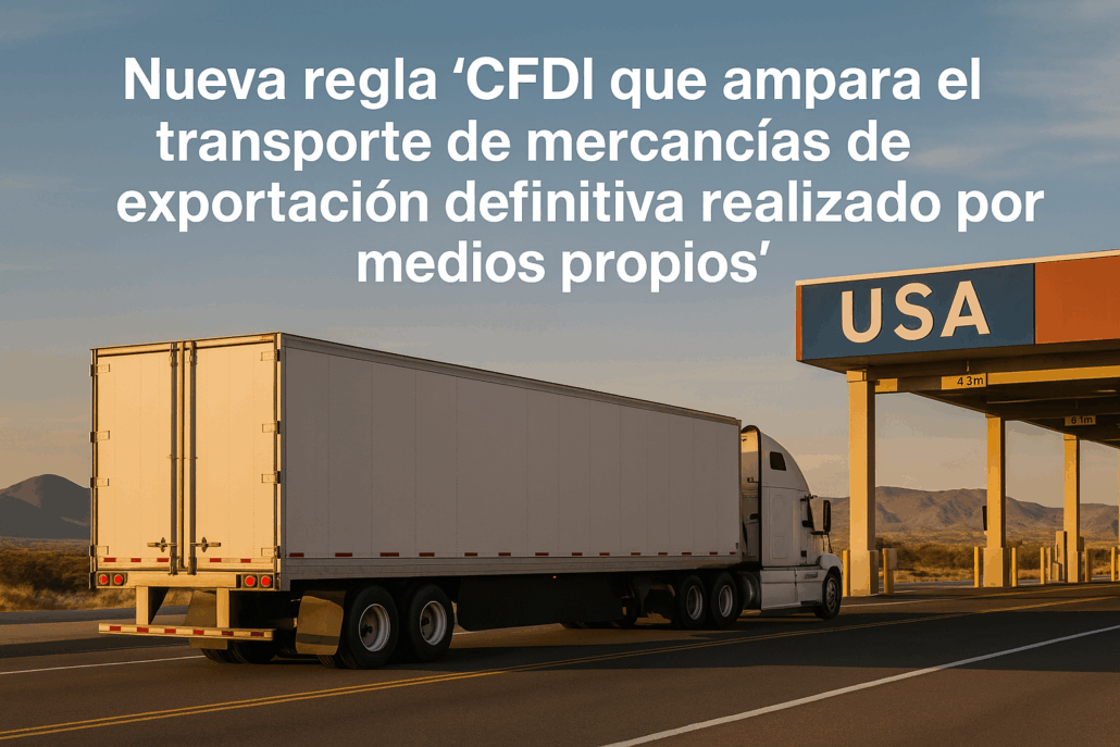 trailer cruza estados unidos comercio exterior exportaciones