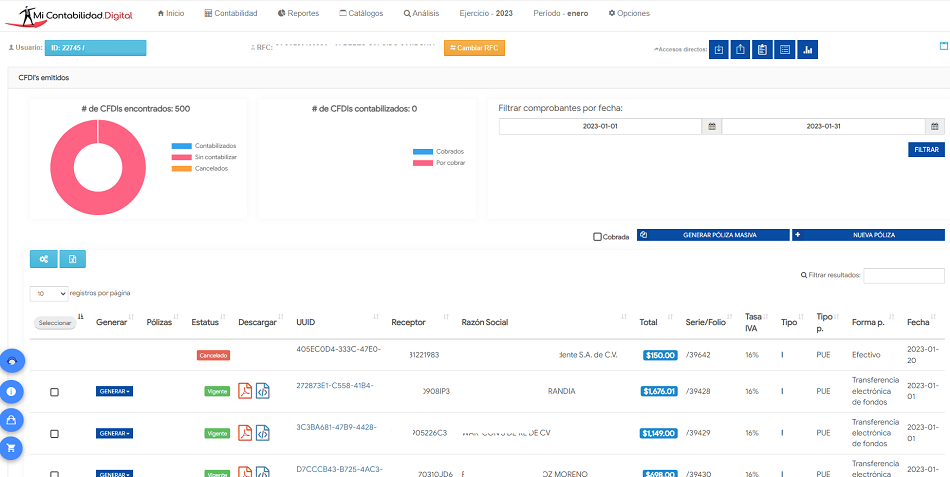 Programa de Contabilidad Electonica