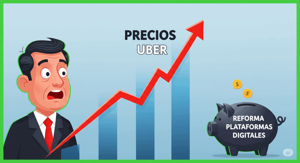 aumentos precios uber didi reforma laboral
