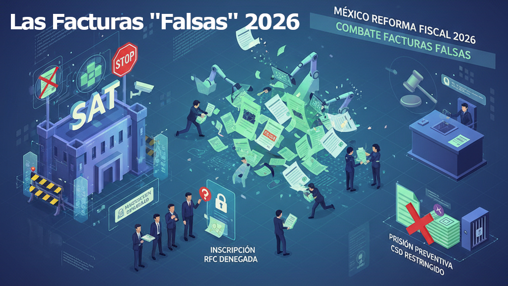 iniciativa reforma 2026 facturas falsas
