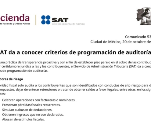 auditorias sat criterios 2025 e1760983613584