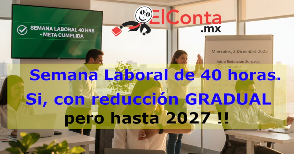 es oficial semana laboral 40 horas