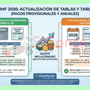 Tablas y Tarifas ISR 2026 - » ElConta.MX
