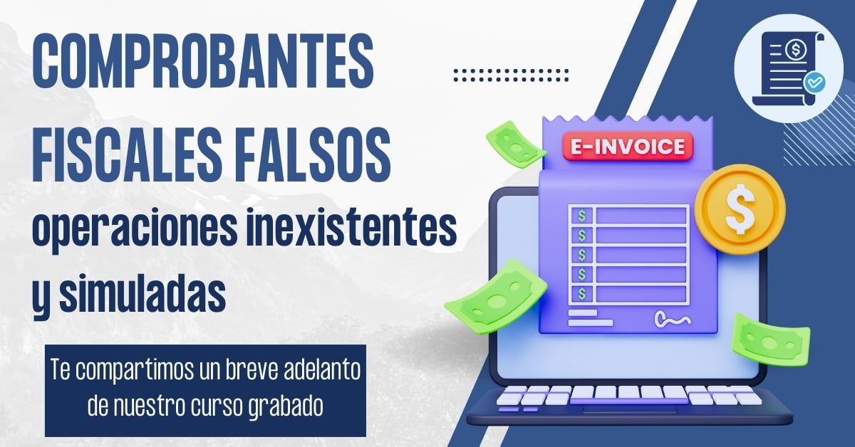 Comprobantes fiscales falsos
