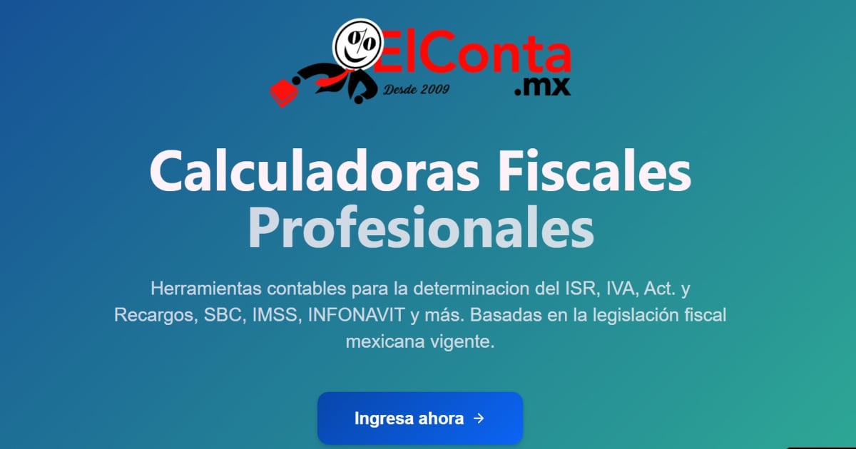 calculadoras elconta 1200