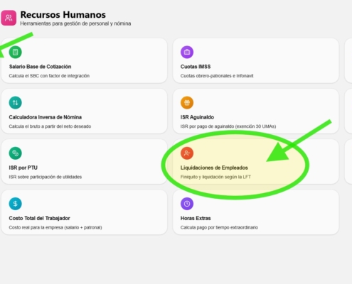 calculadora finiquito liquidacion laboral 2026 elconta 2