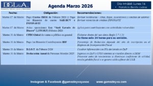 Agenda Fiscal Marzo 2026 2