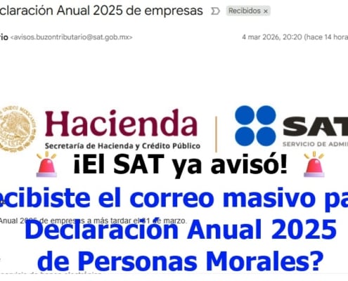 aviso correo sat declaracion anual