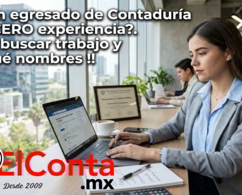 contador recien egresado buscar empleo