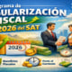 regularizacion fiscal 2026 sat guia