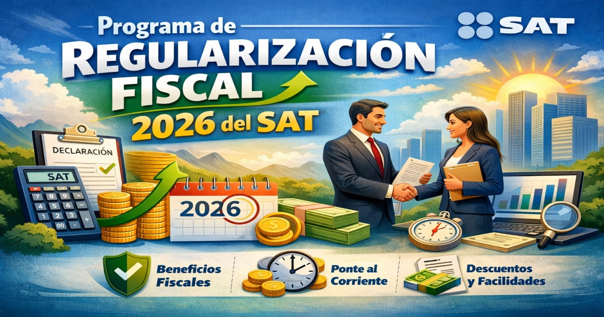 regularizacion fiscal 2026 sat guia