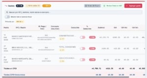 deducir facturas s01 sat peligro error