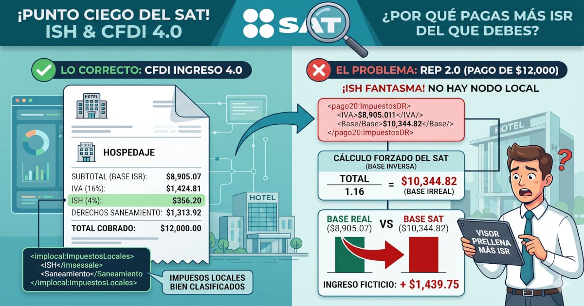 complemento pago impuesto locales prellenado sat error