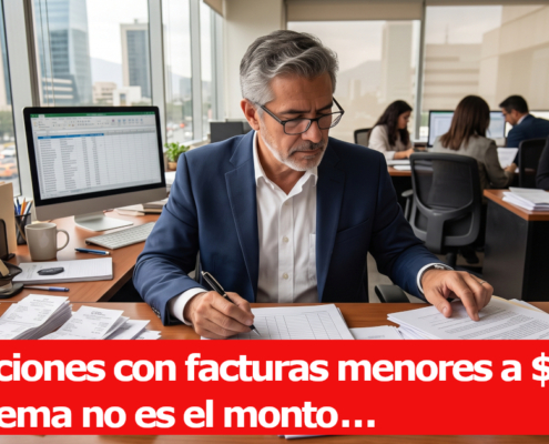 facturas menores 2000 efectivo