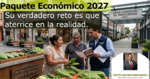 paquete economico 2027 comentarios