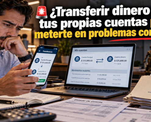 trasnferencia cuantas propias problemas sat auditoria