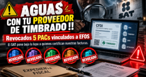 Aguas con tu proveedor de timbrado